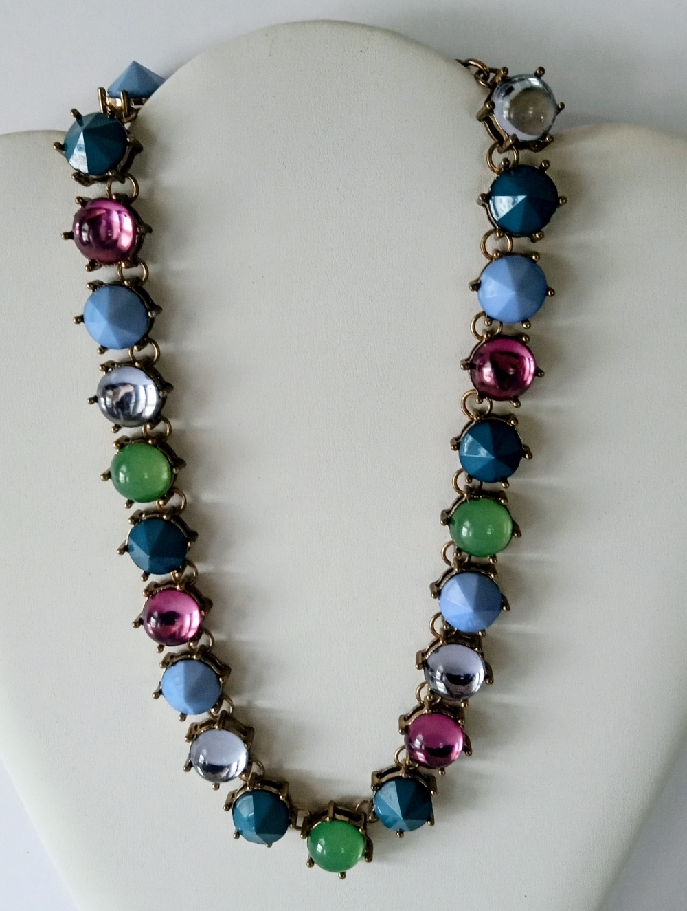 VTG Statement Multi Stone Open Back Bezel Station Set Crystal Cabochons-Stones